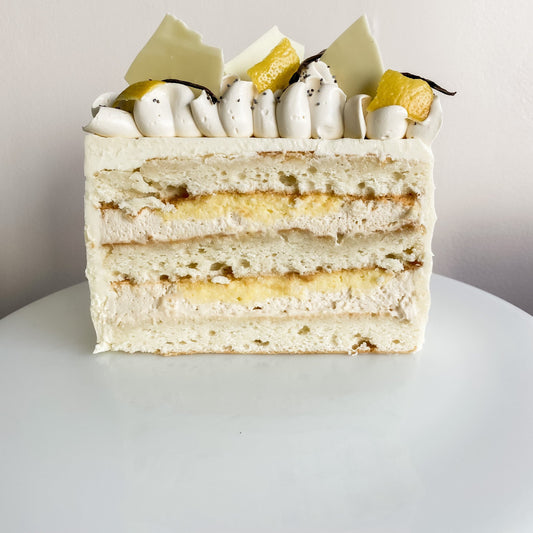 Gâteau monté vanille citron