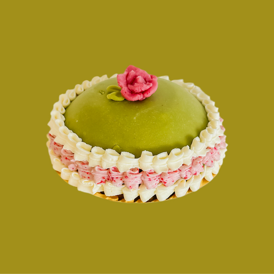 September workshop 2025 - Matcha Princess Cakes 