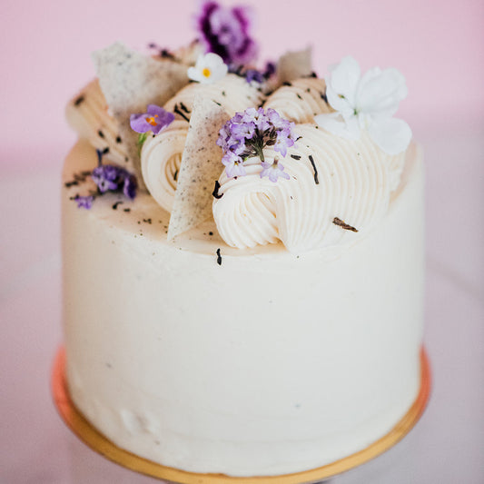 Earl gray and orange cake
