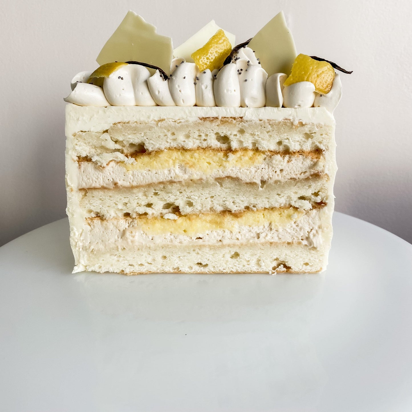 Gâteau monté vanille citron