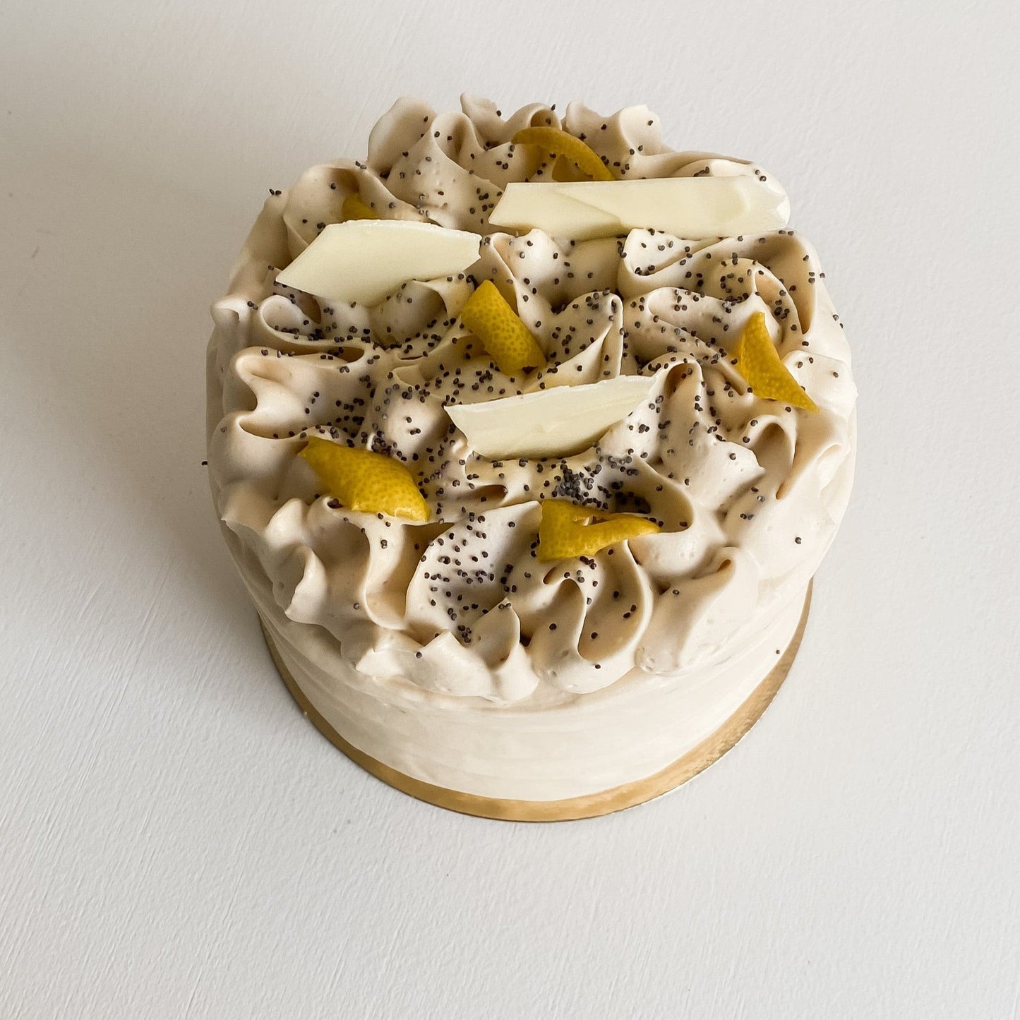 Gâteau monté vanille citron