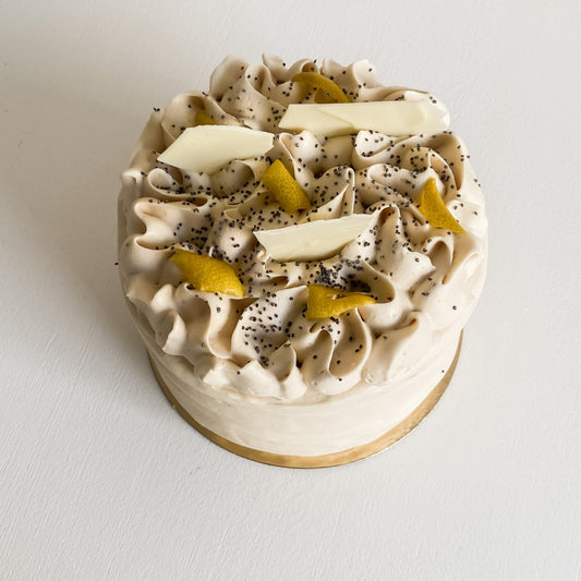 Gâteau monté vanille citron